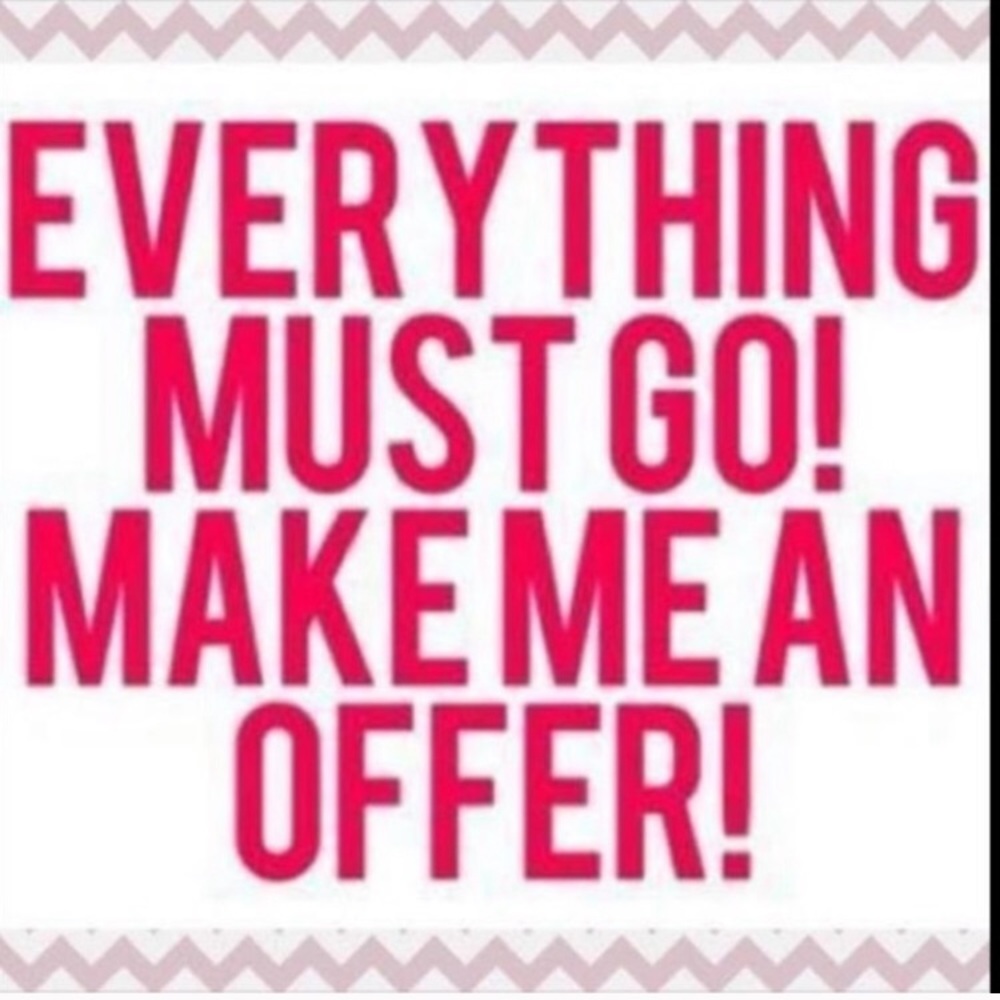 Make an offer! I most likely will accept!